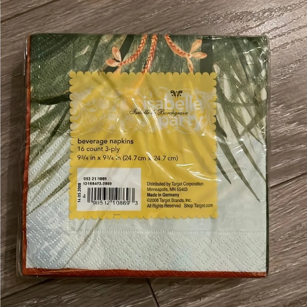 Isabella de Borchgrave, (2) sets of napkins, (1) set of coasters